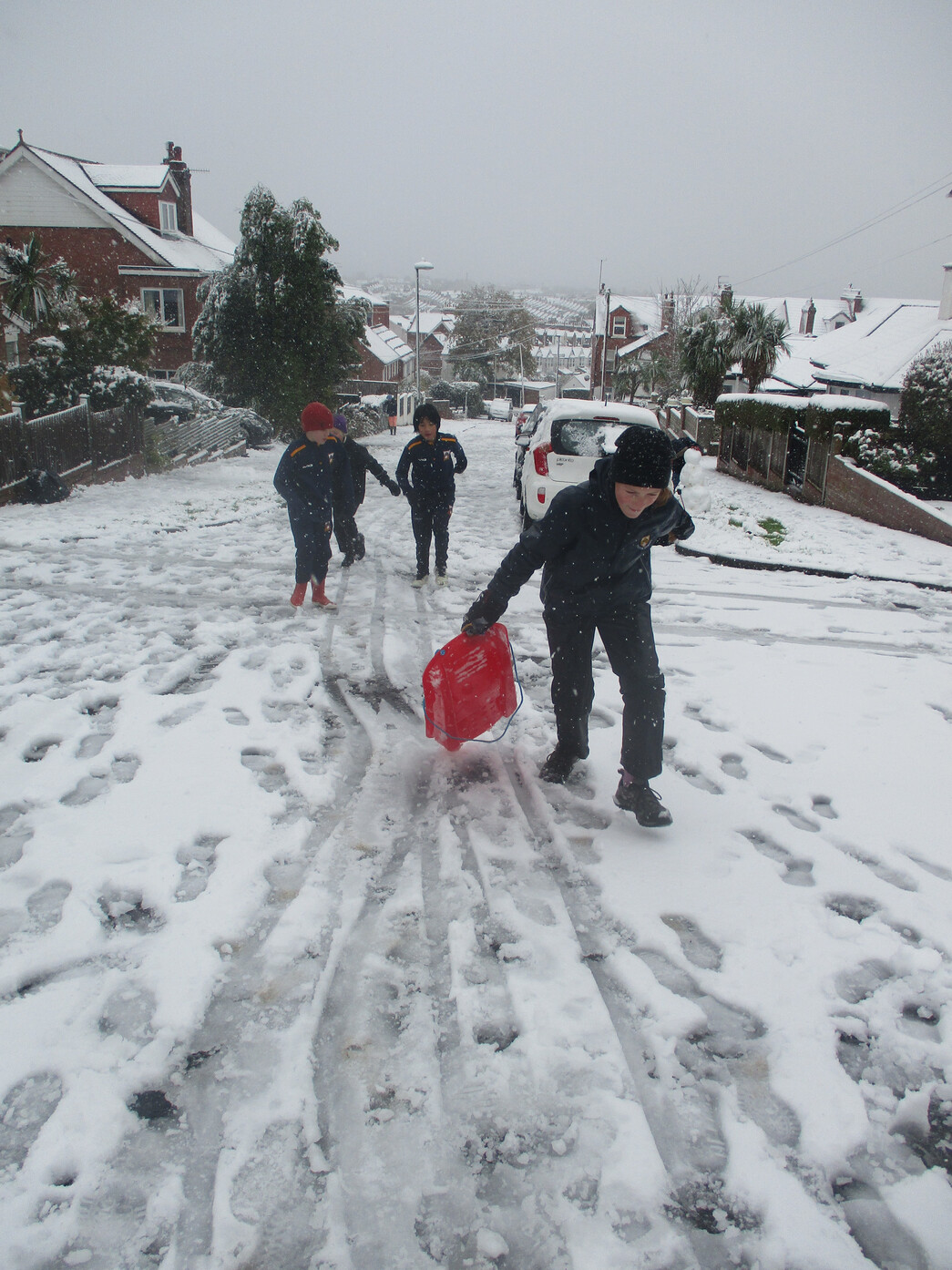 Snow conditions in the UK